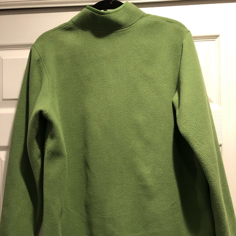 Green Fleece Zip Up Jacket by Pro Spirit Athletic Gear - Picture 2 of 2